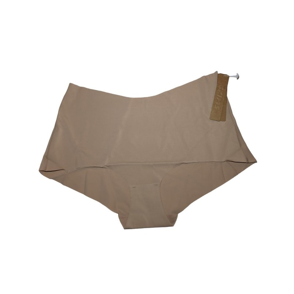 SKIMS Free Cut Mid Waist Boyshorts Clay Beige Panties Size Small New In Bag NWT